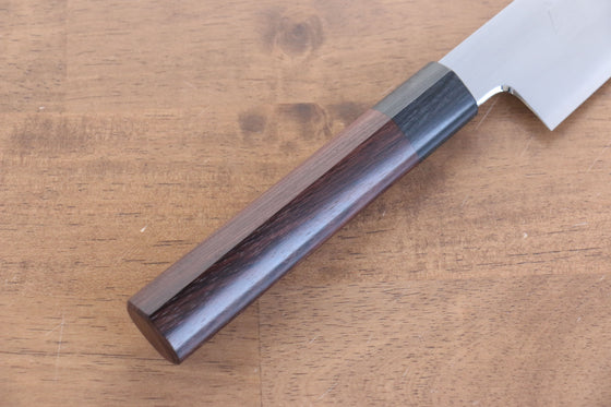 Jikko White Steel No.2 Gyuto  180mm Shitan Handle - Japanny - Best Japanese Knife