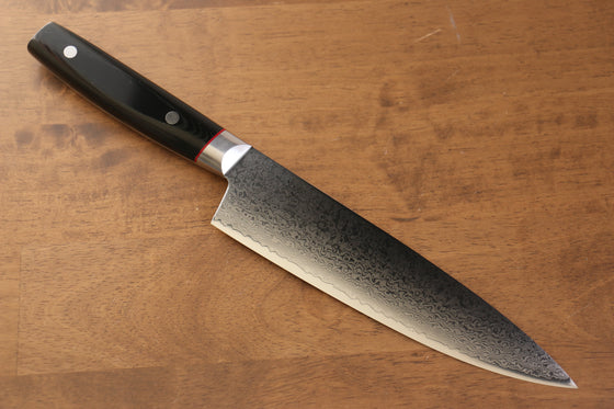 Seisuke Saiun VG10 Damascus Gyuto 200mm Black Micarta Handle - Japanny - Best Japanese Knife