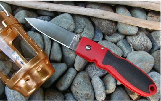 Moki "Feel Duck" Red Pocket Knife - Japanny - Best Japanese Knife