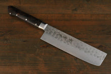  Sakai Takayuki VG10 17 Layer Damascus Nakiri 160mm Desert Ironwood Handle - Japanny - Best Japanese Knife