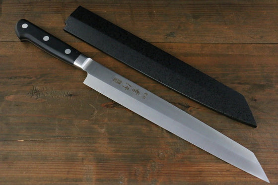 Sakai Takayuki Grand Chef Swedish Steel-stn Sujihiki  300mm with Sheath - Japanny - Best Japanese Knife