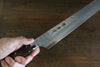 Sakai Takayuki VG10 17 Layer Damascus Kiritsuke Yanagiba  300mm Desert Ironwood(Sugihara model) Handle - Japanny - Best Japanese Knife