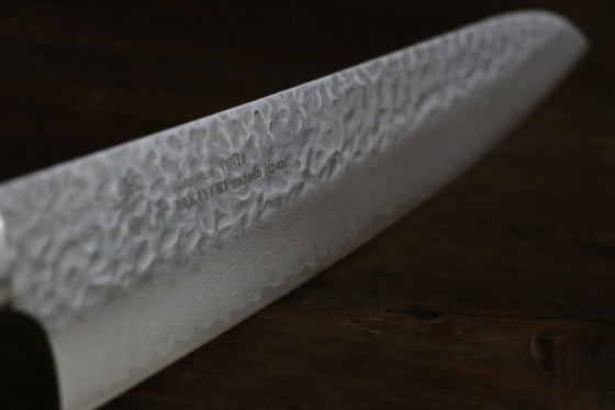 Sakai Takayuki VG10 33 Layer Damascus Gyuto 240mm Mahogany Pakka wood Handle - Japanny - Best Japanese Knife