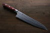 Sakai Takayuki VG10 33 Layer Damascus Gyuto 210mm Mahogany Pakka wood Handle - Japanny - Best Japanese Knife