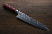  Sakai Takayuki VG10 33 Layer Damascus Gyuto 210mm Mahogany Pakka wood Handle - Japanny - Best Japanese Knife