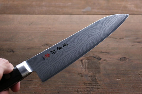 Kanetsune VG10 33 Layer Damascus Santoku  180mm Pakka wood Handle - Japanny - Best Japanese Knife