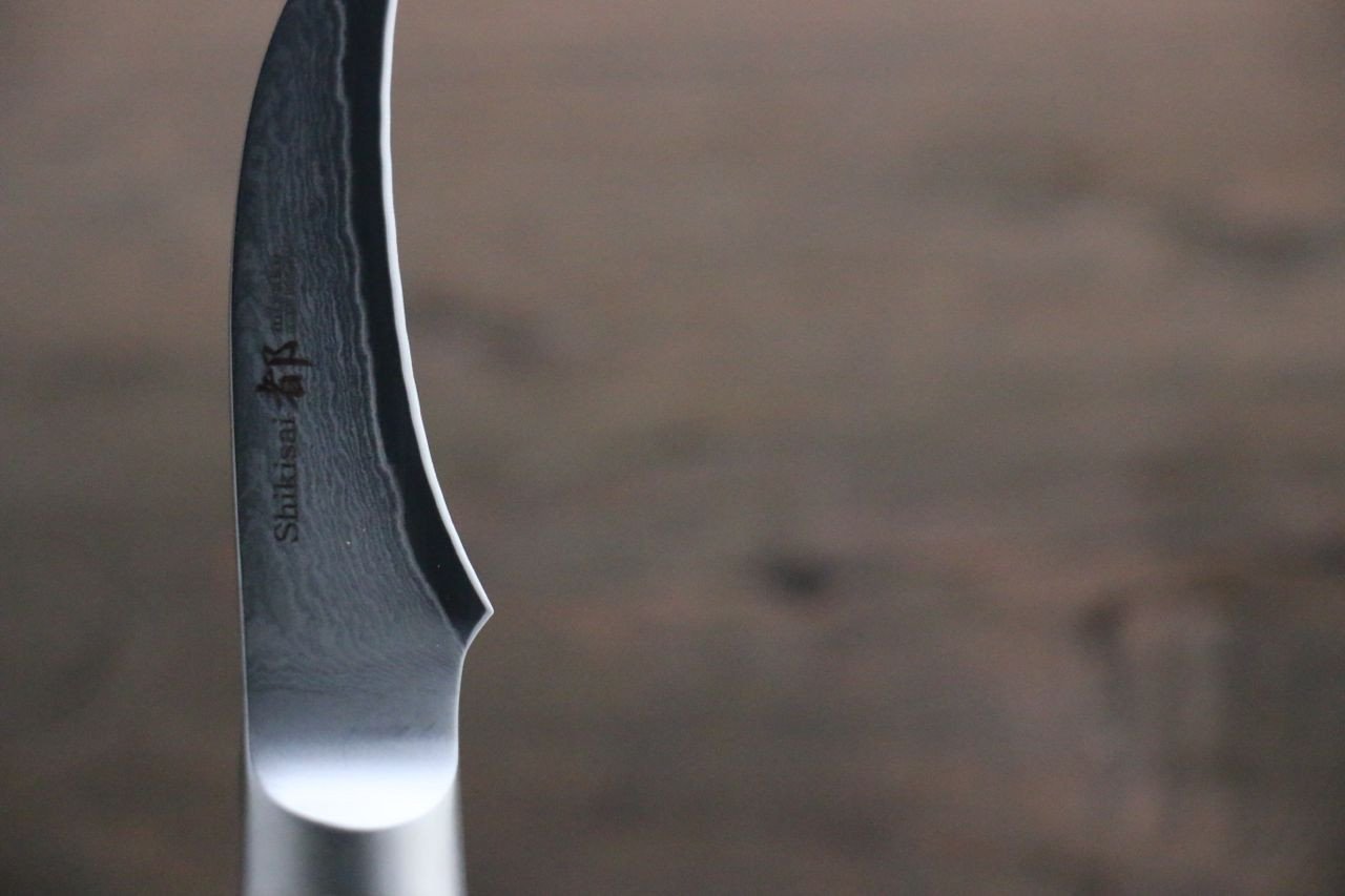 Miyako AUS8 33 Layer Damascus Peeling 65mm - Japanny - Best Japanese Knife