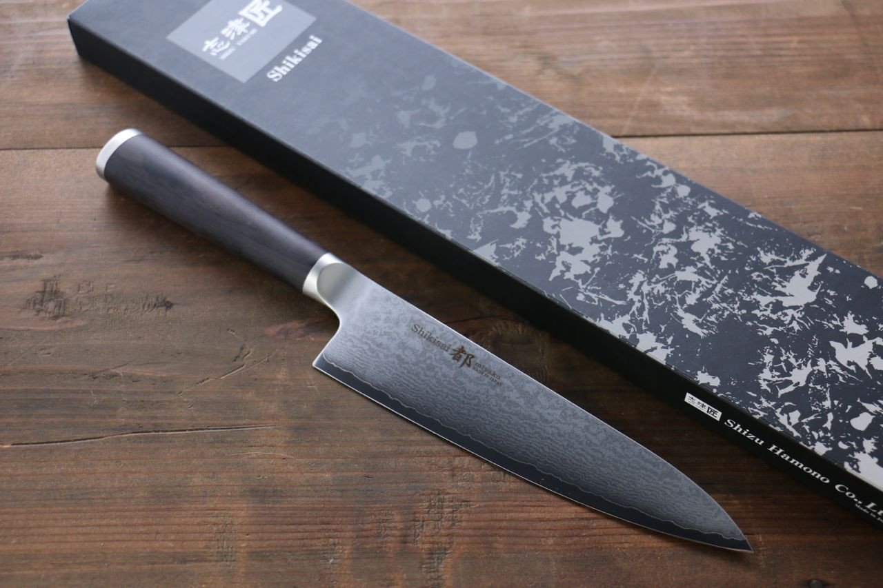 Miyako AUS8 33 Layer Damascus Gyuto 180mm - Japanny - Best Japanese Knife
