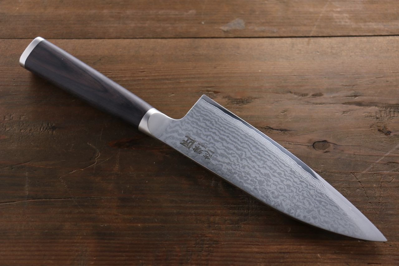 Miyako AUS8 33 Layer Damascus Deba 165mm - Japanny - Best Japanese Knife