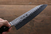 Sakai Takayuki Blue Steel Hammered 3 Layer Santoku 180mm - Japanny - Best Japanese Knife