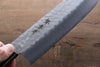 Sakai Takayuki Blue Steel Hammered 3 Layer Nakiri 165mm - Japanny - Best Japanese Knife