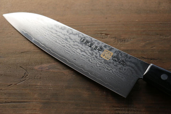 Iseya VG10 Damascus Santoku 180mm - Japanny - Best Japanese Knife