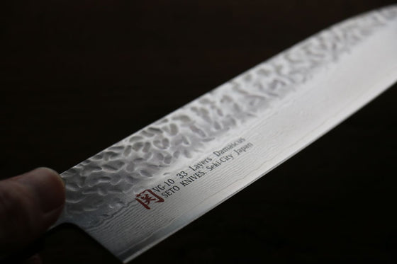 Iseya VG10 Damascus Santoku 180mm - Japanny - Best Japanese Knife