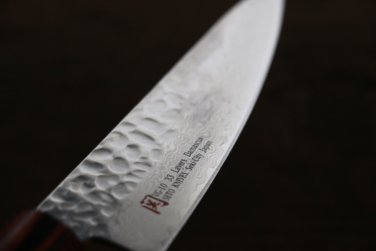 Iseya VG10 Damascus Small Santoku 135mm - Japanny - Best Japanese Knife