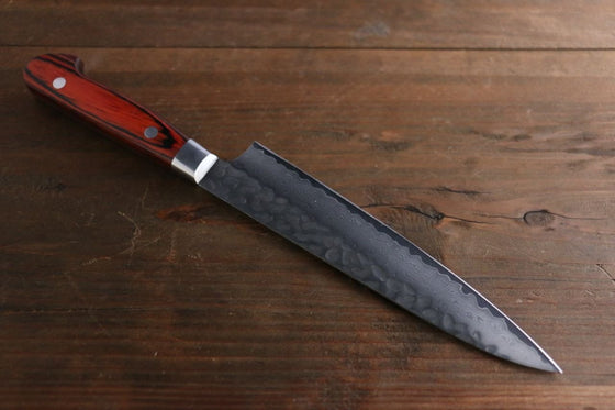 Sakai Takayuki 33 Layer Damascus Gyuto 180mm & Petty 120mm Japanese Knives Set - Japanny - Best Japanese Knife