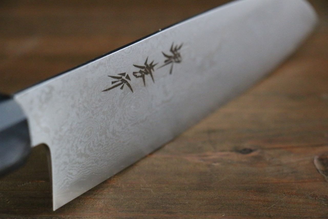 Sakai Takayuki Silver Steel No.3 Damascus Santoku 180mm - Japanny - Best Japanese Knife