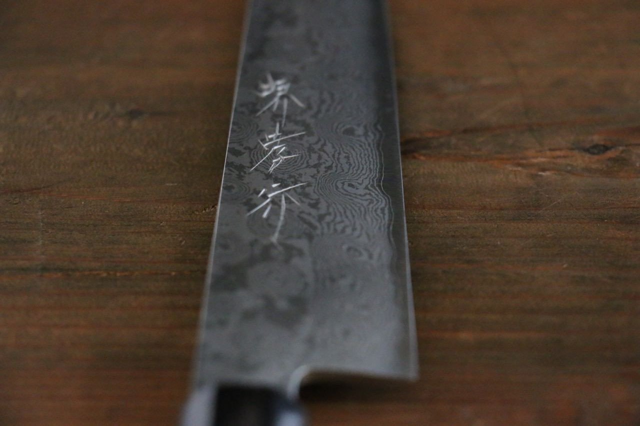Sakai Takayuki Silver Steel No.3 Damascus Sujihiki 240mm - Japanny - Best Japanese Knife