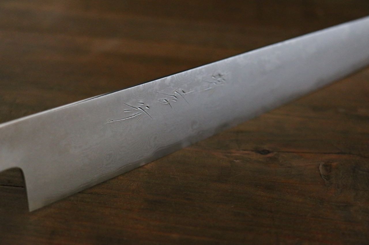 Sakai Takayuki Silver Steel No.3 Damascus Sujihiki 240mm - Japanny - Best Japanese Knife